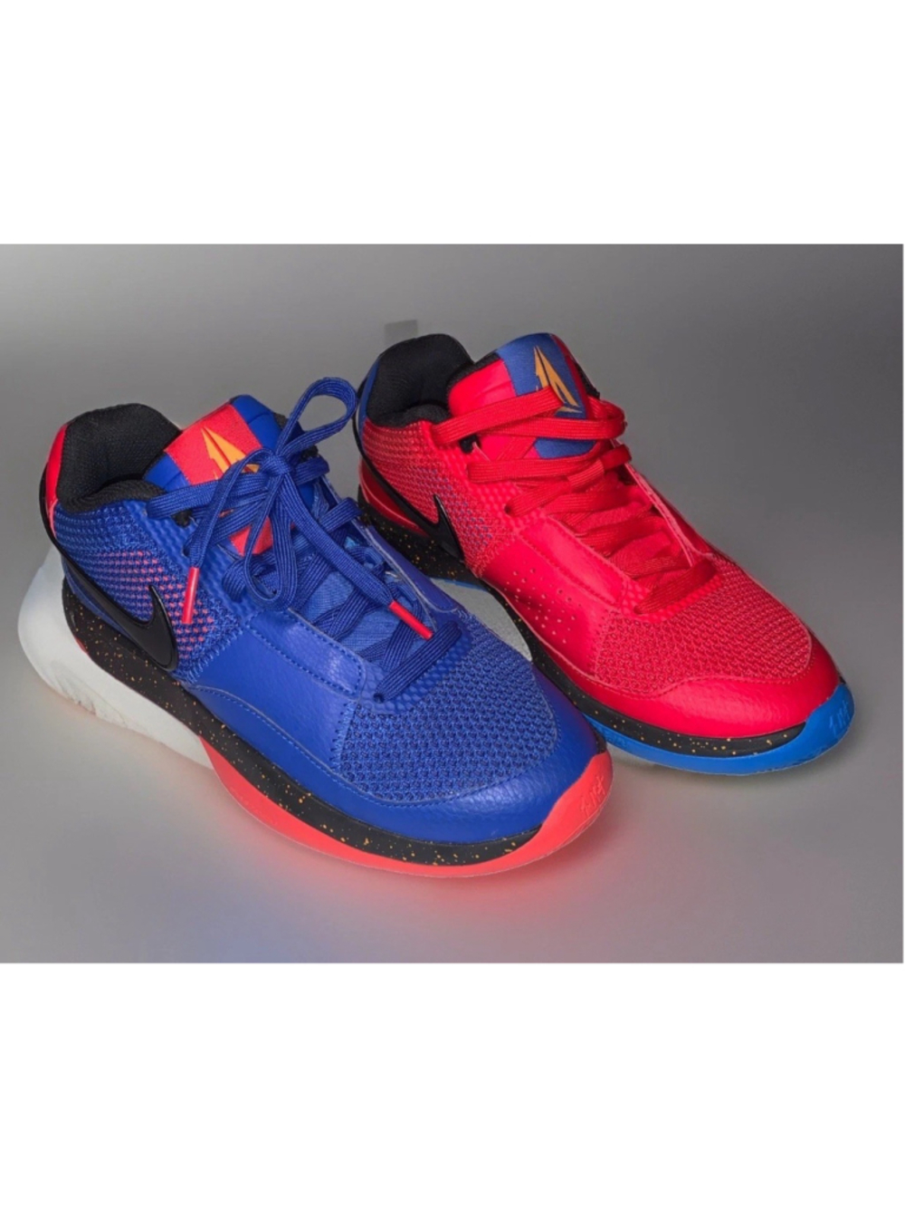 Nike Giannis Immortality 2 Basketball Shoes Mens Size 7 Blue/Red Mesh Sneakers